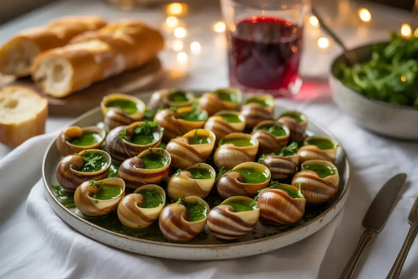 https://www.aloreedubois.fr/wp content/uploads/que manger avec des escargots au beurre persille