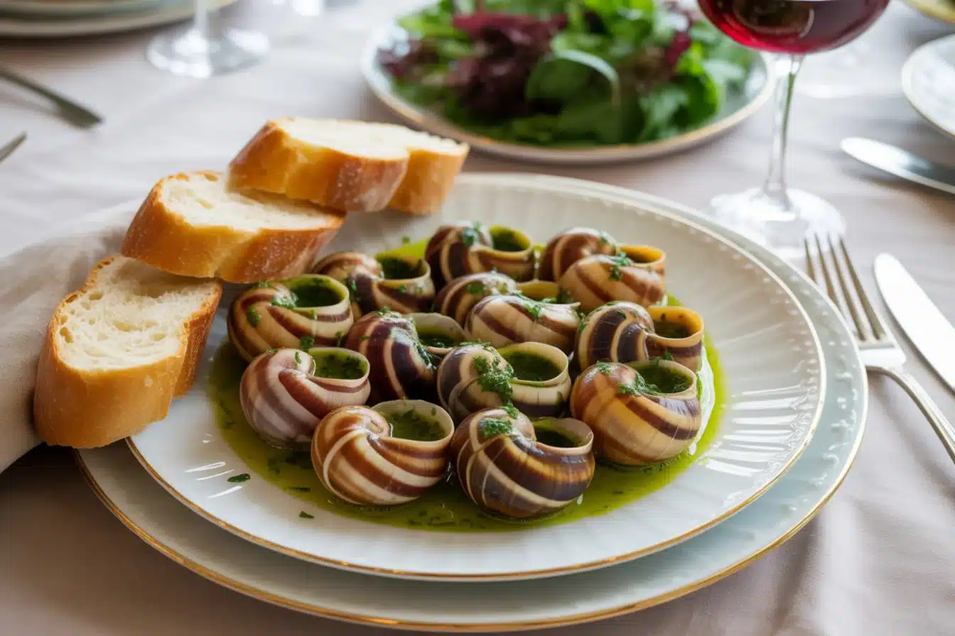 https://www.aloreedubois.fr/wp content/uploads/que manger avec des escargots au beurre persille